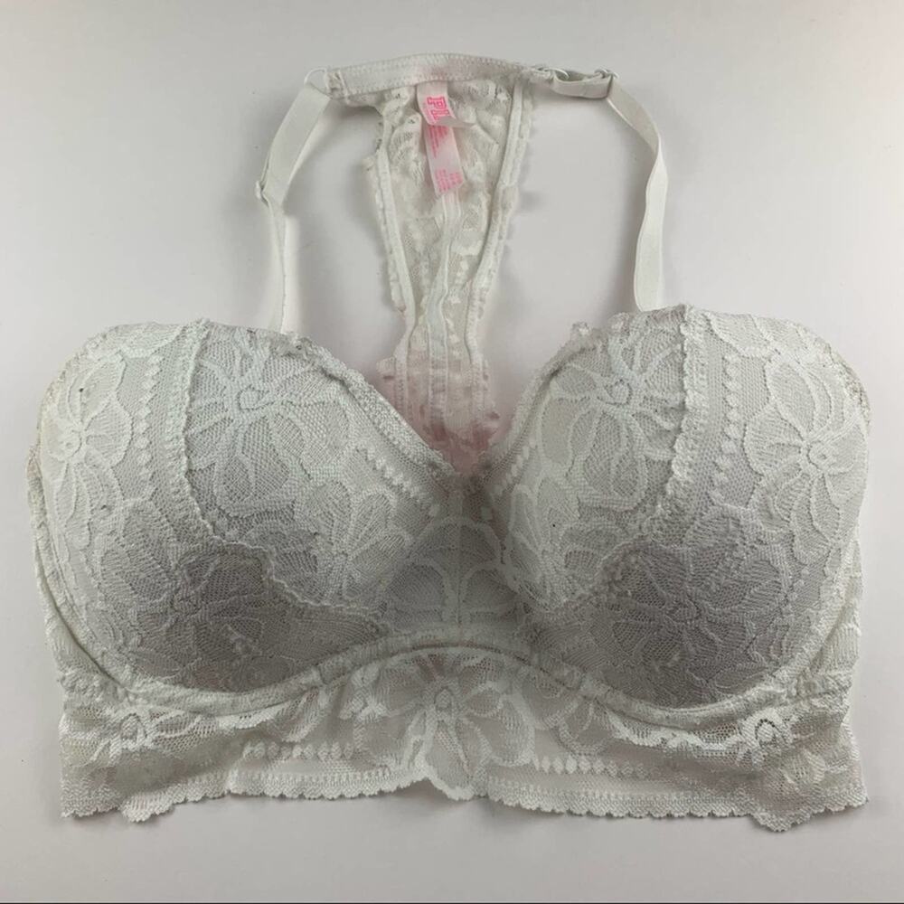 Pink Victoria’s Secret Push Up Bra Small #5884